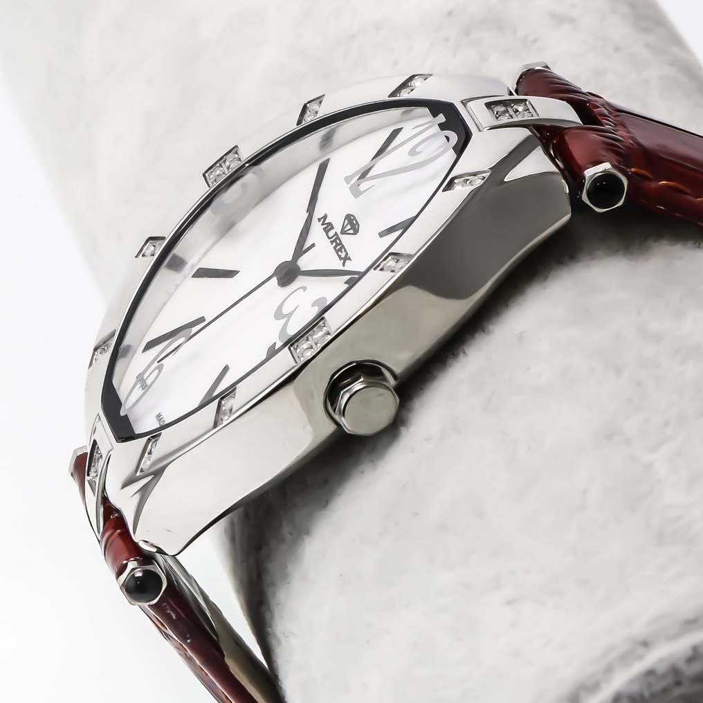 Murex - Swiss Diamond Watch - Red Strap - RSL815-SL-D-7 - Bez ceny minimalnej
 - Kobieta - 2010-2020  #4.3