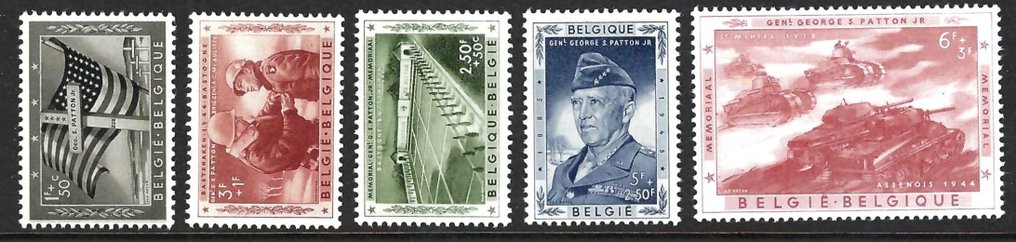 比利时 1957 - 完整的年度刊物与南极地区块 - OBP/COB 1008/45 + BL31 #4.3