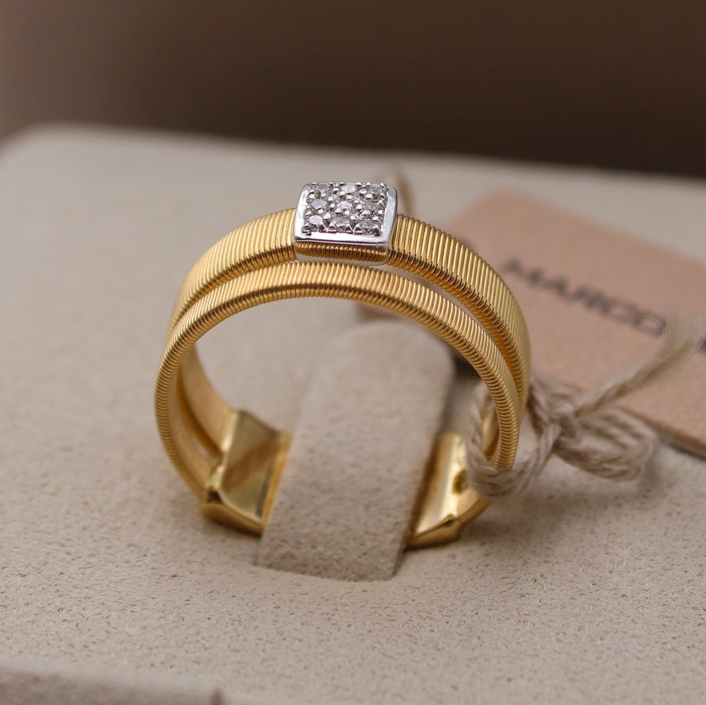 Marco Bicego - Δαχτυλίδι Κίτρινο χρυσό, Λευκός χρυσός Διαμάντι #1.2