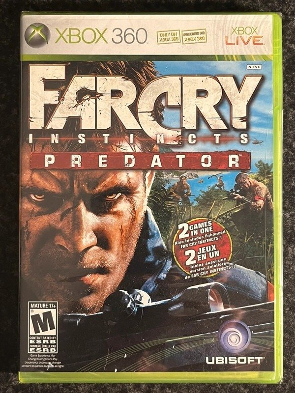 Microsoft - Far Cry Instincts Predator - Xbox 360 NTSC - Videospiel (1) - In der original verschweißten Verpackung #1.1