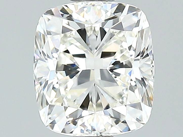 1 pcs Diamant  (Naturelle)  - 1.05 ct - Coussin - J - IF - Gemological Institute of America (GIA) #1.1