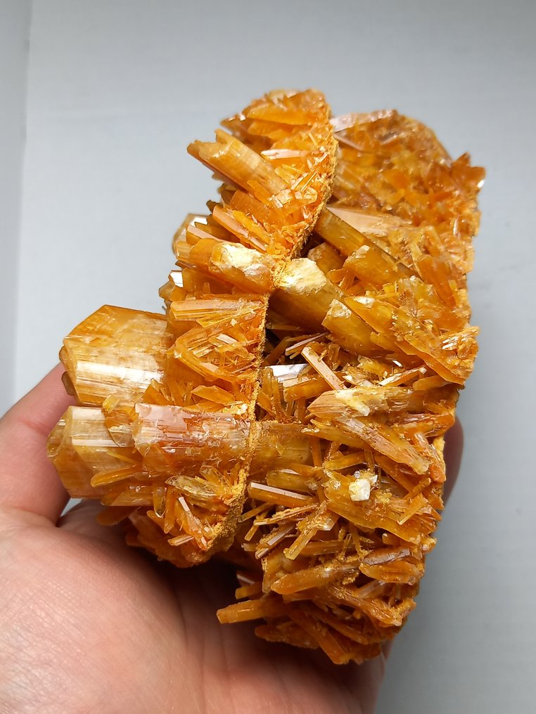 Gesso Cluster di cristallo - Altezza: 13 cm - Larghezza: 9 cm- 595 g #1.1