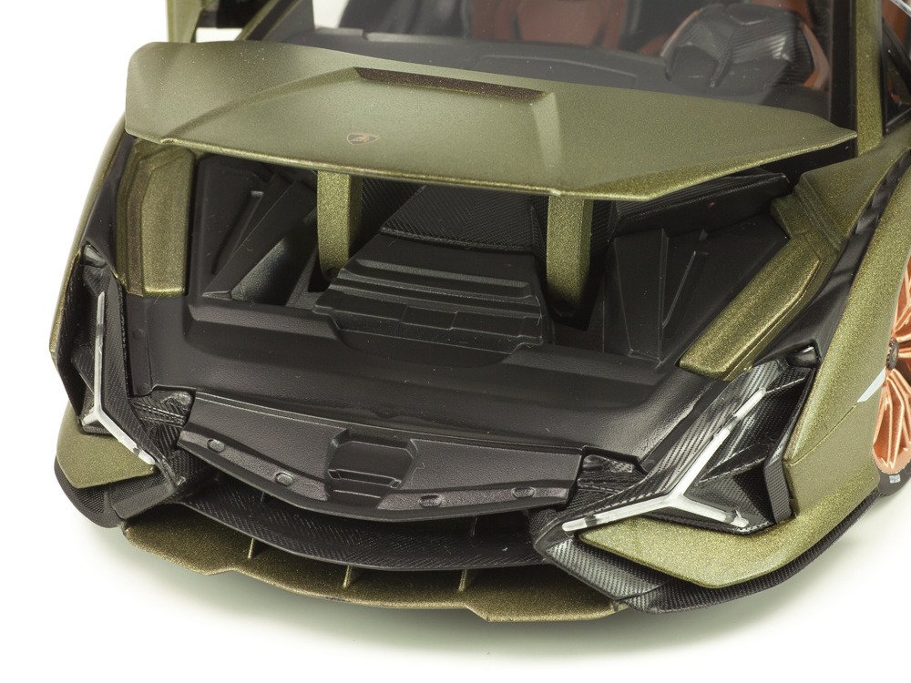 Bburago 1:18 - Σπορ αυτοκίνητο μοντελισμού - Lamborghini Sián FKP 37 - Μοντέλο diecast με 4 ανοίγματα. #4.3