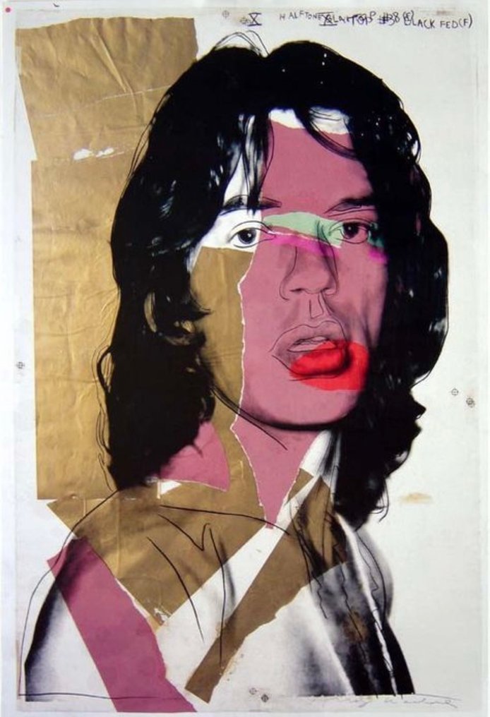 Andy Warhol (1928-1987) - Mick Jagger #1.0
