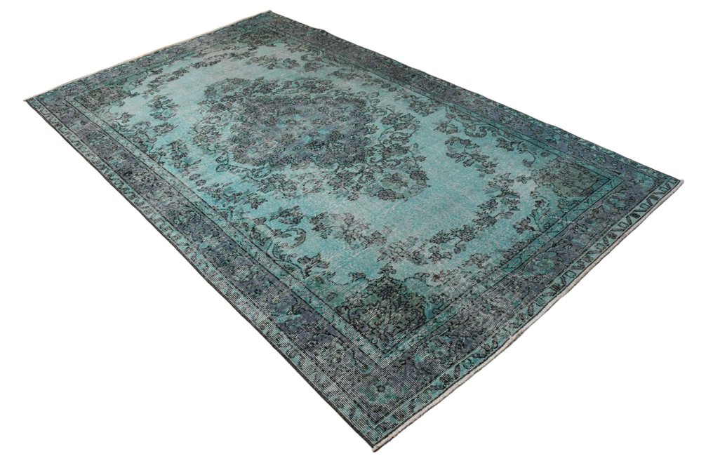 Turquoise vintage √ Certificate √ Cleaned - Rug - 265 cm - 160 cm #2.1