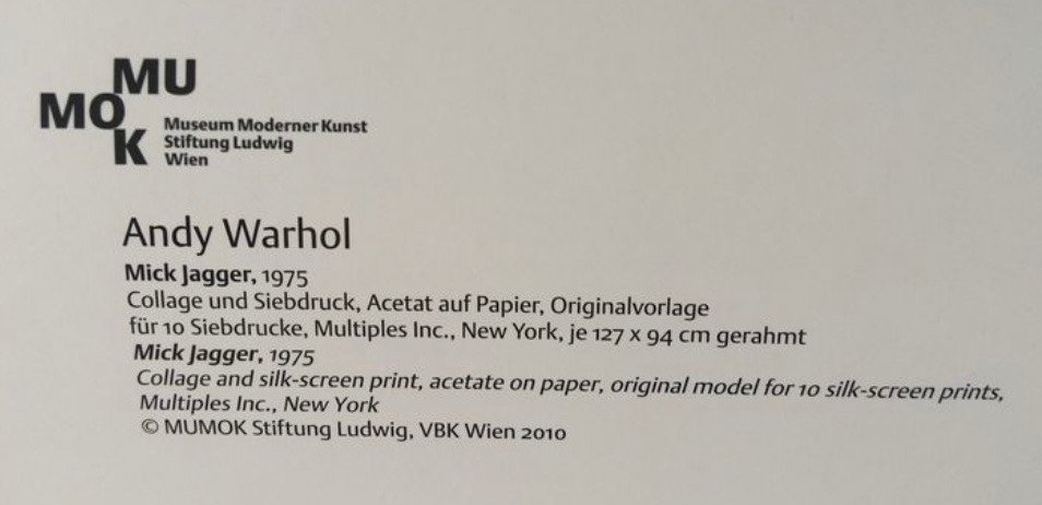 Andy Warhol (1928-1987) - Mick Jagger #4.3