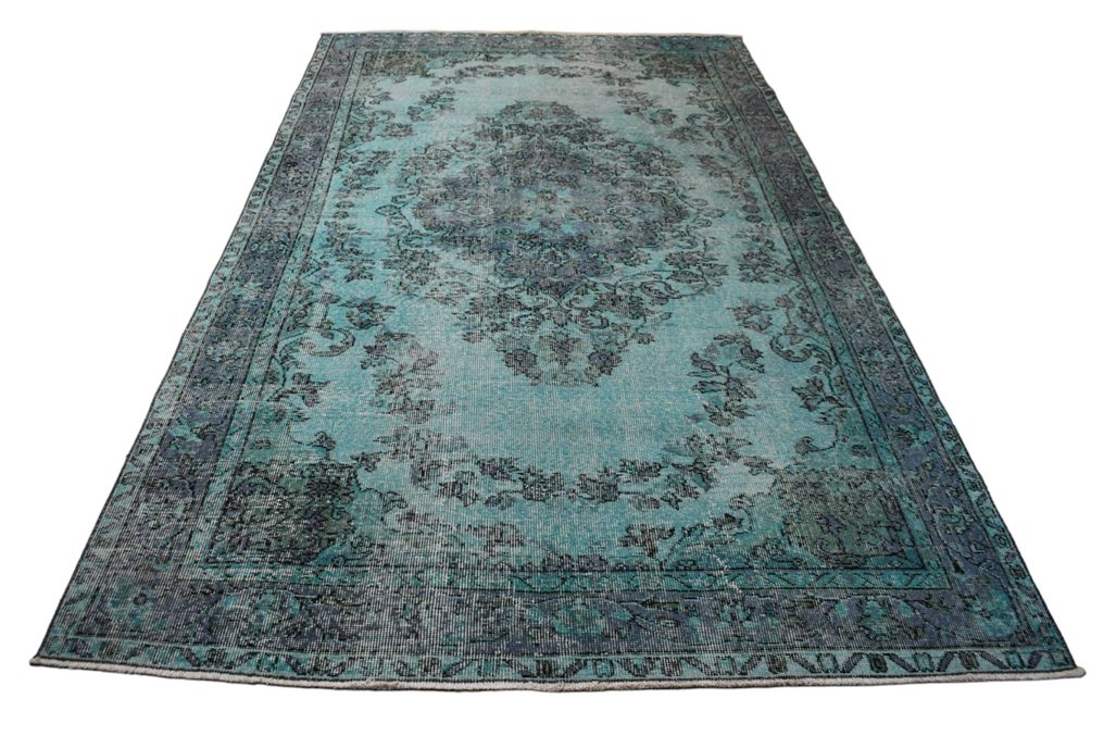 Turquoise vintage √ Certificate √ Cleaned - Rug - 265 cm - 160 cm #1.1