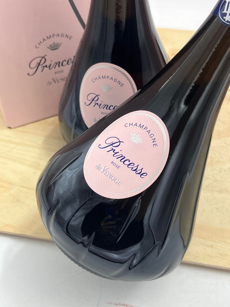 De Venoge, "Cuvée Princesse" Brut - 香檳 Rosé - 2 瓶 (0.75L) #1.2