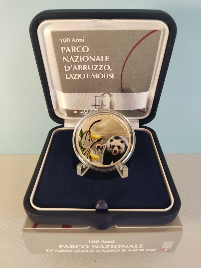 Ιταλία. 5 Euro 2023 "Parco Nazionale d'Abruzzo, Lazio e Molise" Proof  (χωρίς τιμή ασφαλείας) #2.1