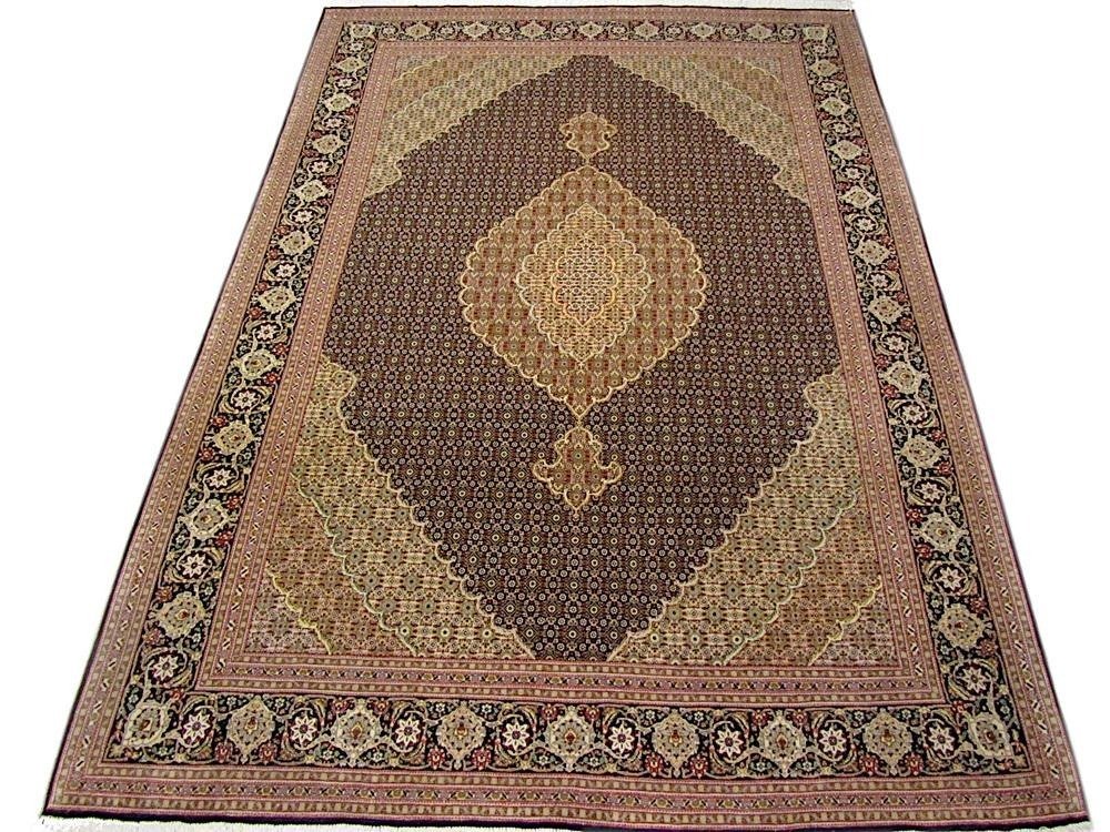 Täbriz Mahi 50 Rag com seda - Carpete - 292 cm - 201 cm #1.3