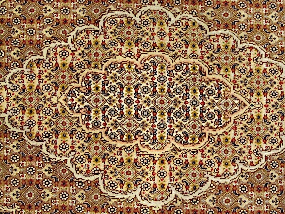 Täbriz Mahi 50 Rag com seda - Carpete - 292 cm - 201 cm #3.1