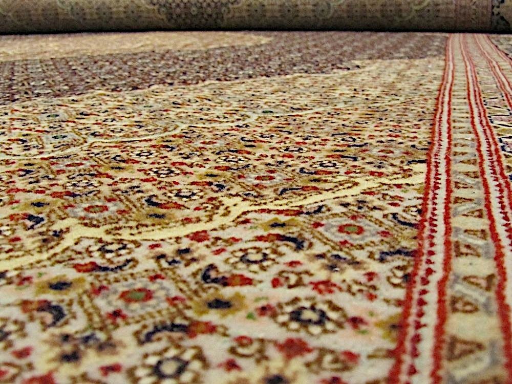Täbriz Mahi 50 Rag com seda - Carpete - 292 cm - 201 cm #2.1
