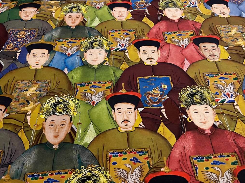 符合OEKO-TEX Standard 100认证的朝代风格设计棉布 - 室內裝潢織物  - 300 cm - 280 cm #1.0