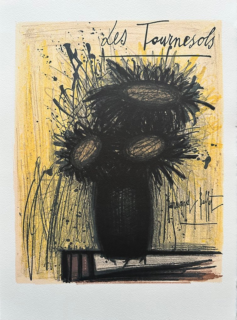 Bernard Buffet (1928-1999) - Les Tournesols #1.0