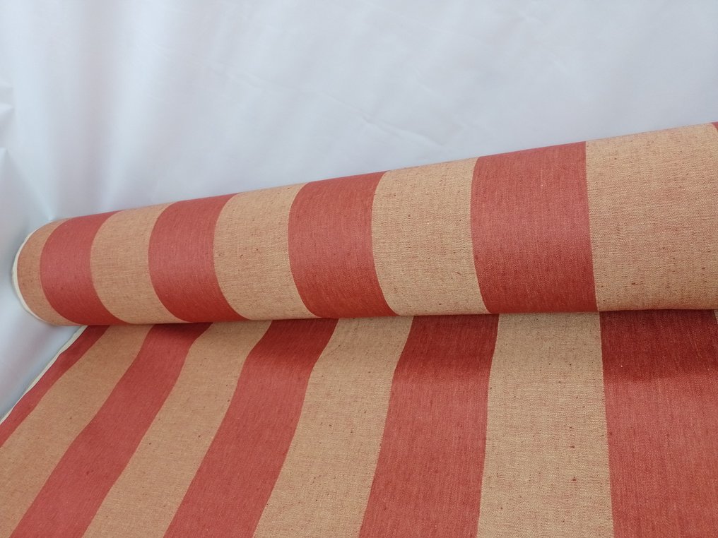 Tifon somptuos de in pur in culori calde - Țesătură tapițerie  - 500 cm - 140 cm #1.3
