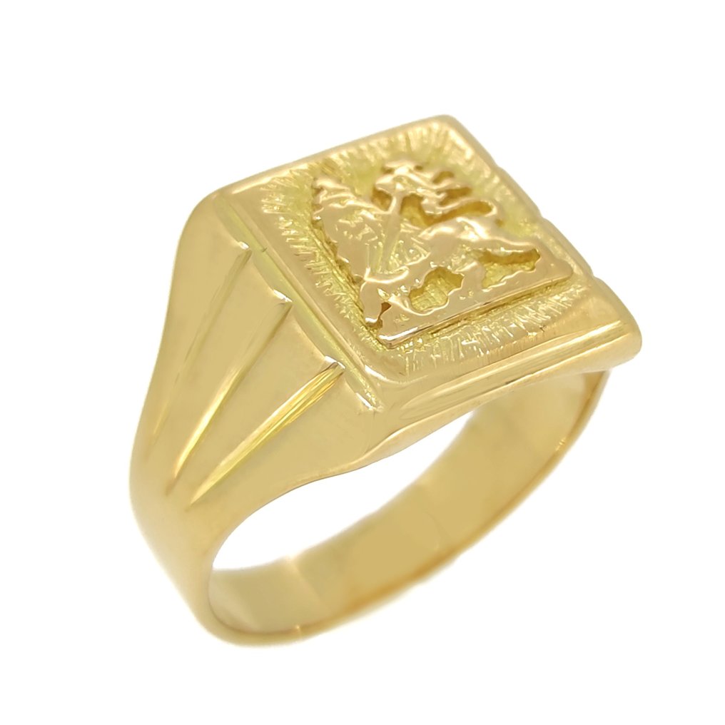 Gyűrű - 18 kt. Sárga arany #1.1