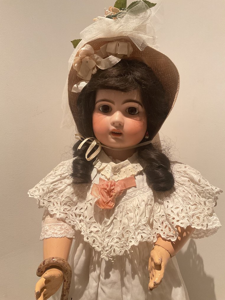 JUMEAU BEBE - tête au tampon rouge - Doll - 1890-1899 - France #1.1