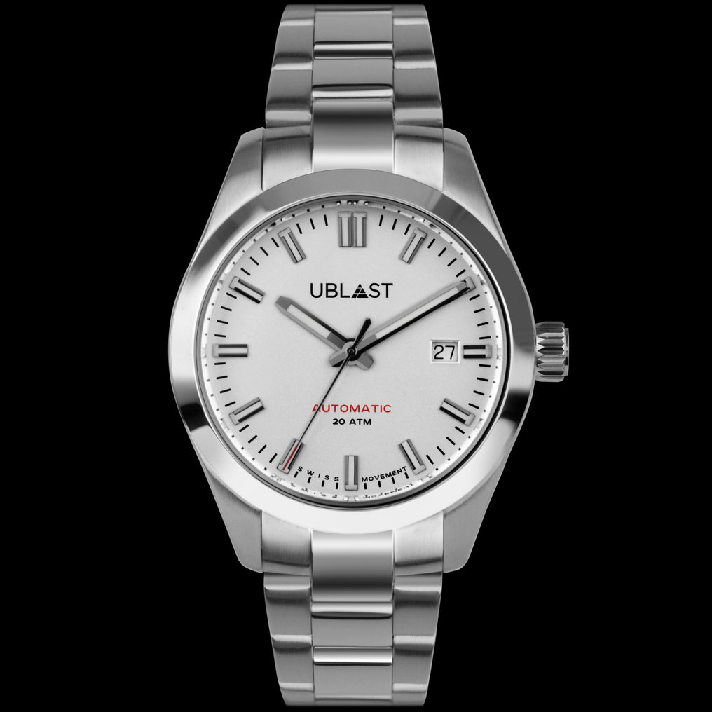 Ublast - Air Prince Automatic Swiss - REF.UBAP40WH - Men - 2025 #1.0