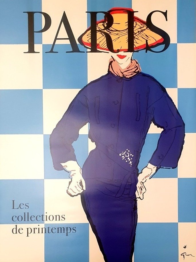 René Gruau - Paris Le Collections de Printemps #1.0