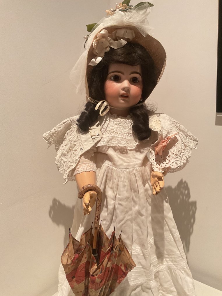 JUMEAU BEBE - tête au tampon rouge - Doll - 1890-1899 - France #2.1