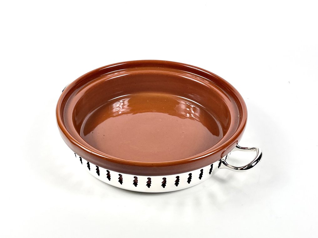 Wiskemann - 烤盘 - Terracotta, 镀银 #3.1
