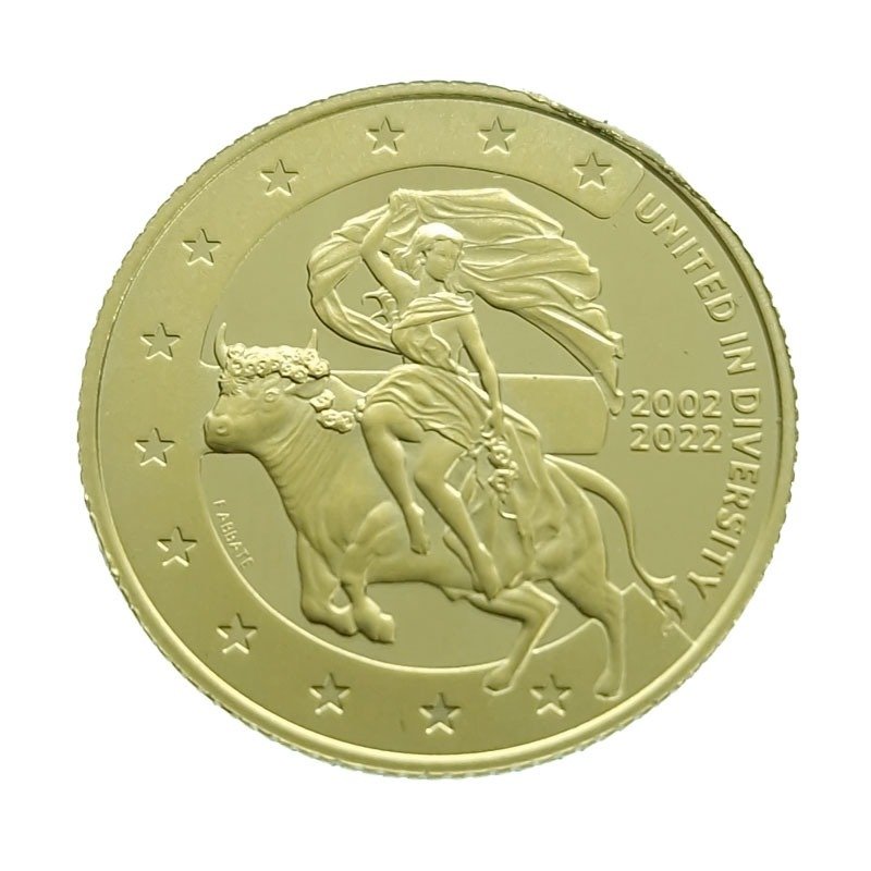 紐埃. 50 Dollars 2022 Europe - Elizabeth II, 1/4 Oz (.999) Proof #1.1