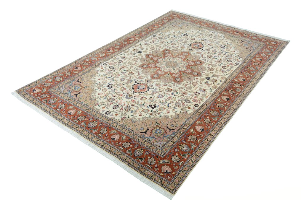 大不里士 50 Raj - 小地毯 - 298 cm - 204 cm #1.2