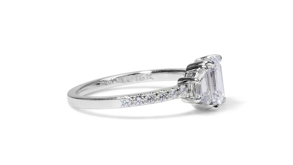 Ring Hvidguld Diamant #3.2