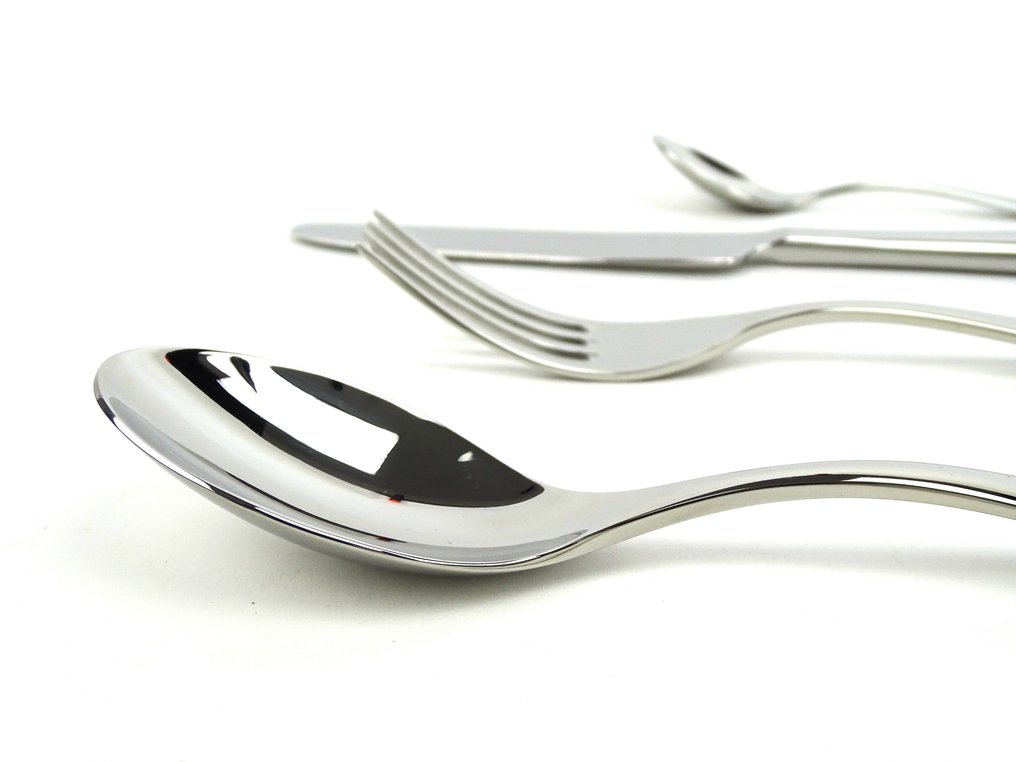 Alessi - Ettore Sottsass - Besteck - 48-teilige - ''Nuovo Milano'' - 18/10 Edelstahl #4.3