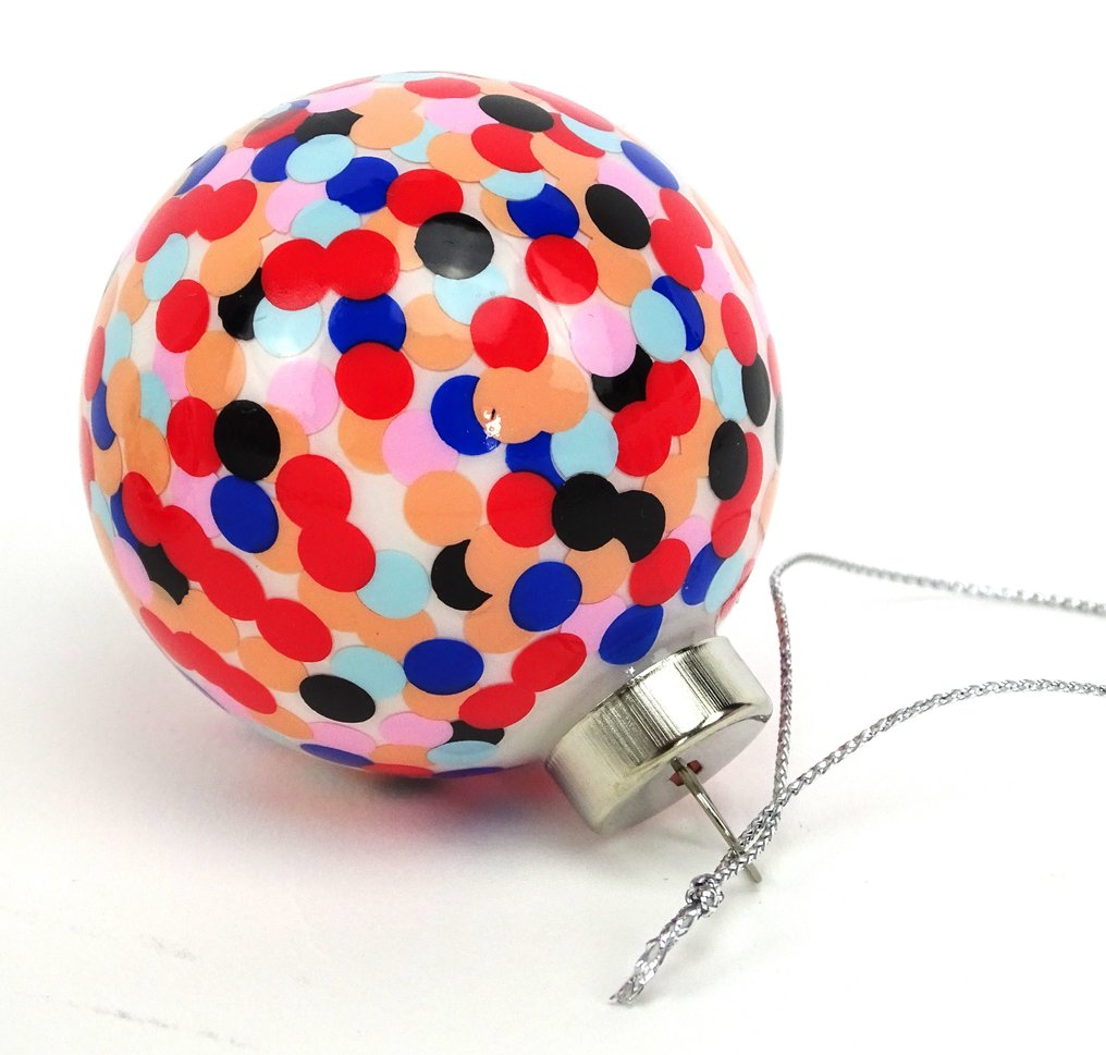 Alessi Proust Set of 3 Christmas Baubles 2.5