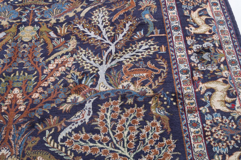Isfahan Animal World unique - Carpet - 360 cm - 245 cm #2.2