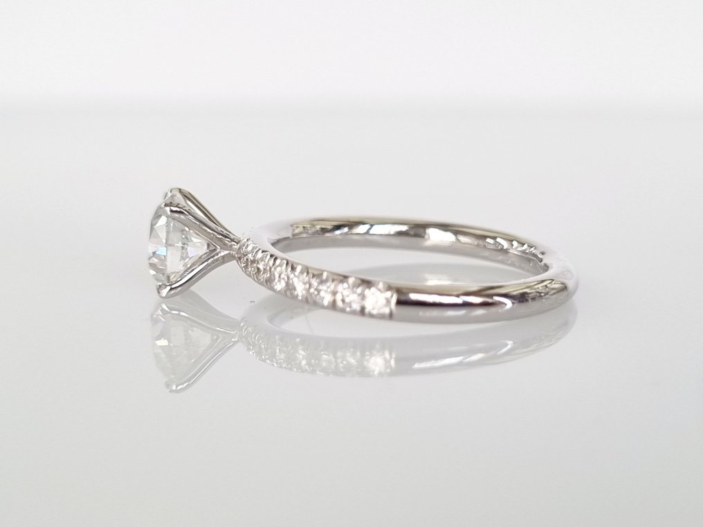 14 karat Hvidguld - Ring - 1.44 ct Diamant #2.2