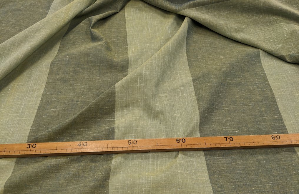 	 Fantastico tessuto in lino bicolore Tessitura Artigiana Varetto - Σαχάρα - Ύφασμα  - 540 cm - 335 cm #3.1