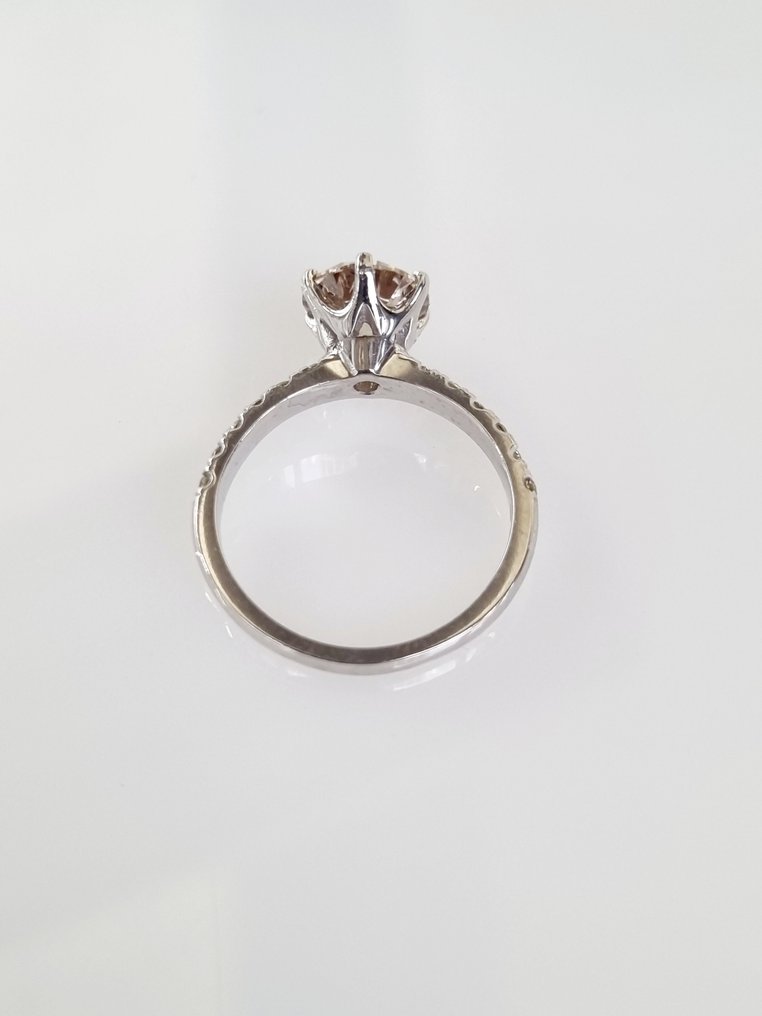 14 kt Weißgold - Ring - 2.40 ct Diamant #3.1