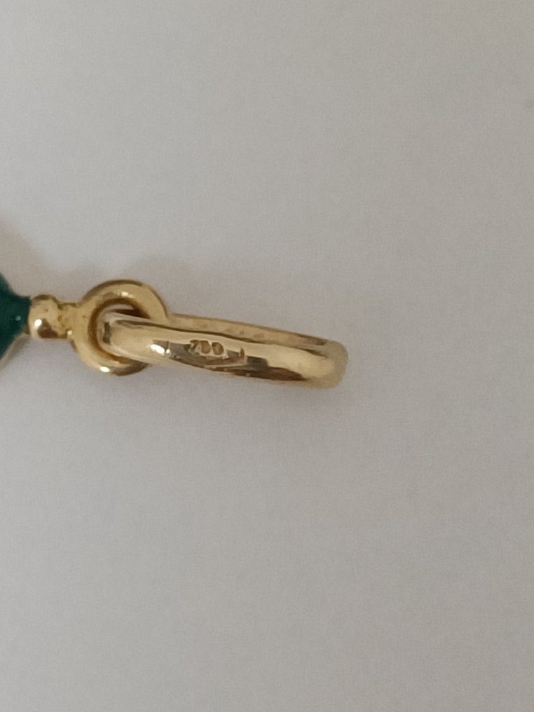 Vedhæng - 18 kraat Gulguld - Diamant #3.2