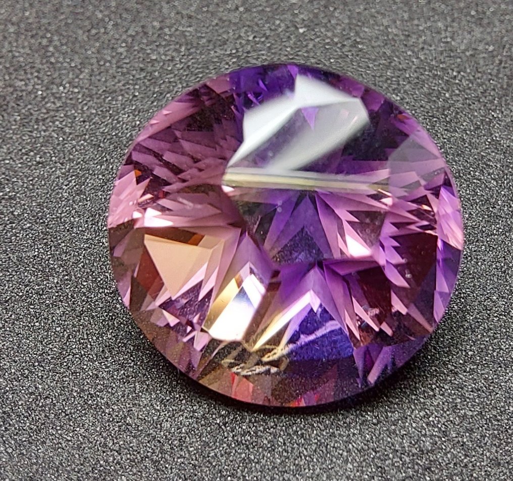 紫黄晶  - 10.91 ct - 西班牙宝石学院（IGE） #1.2