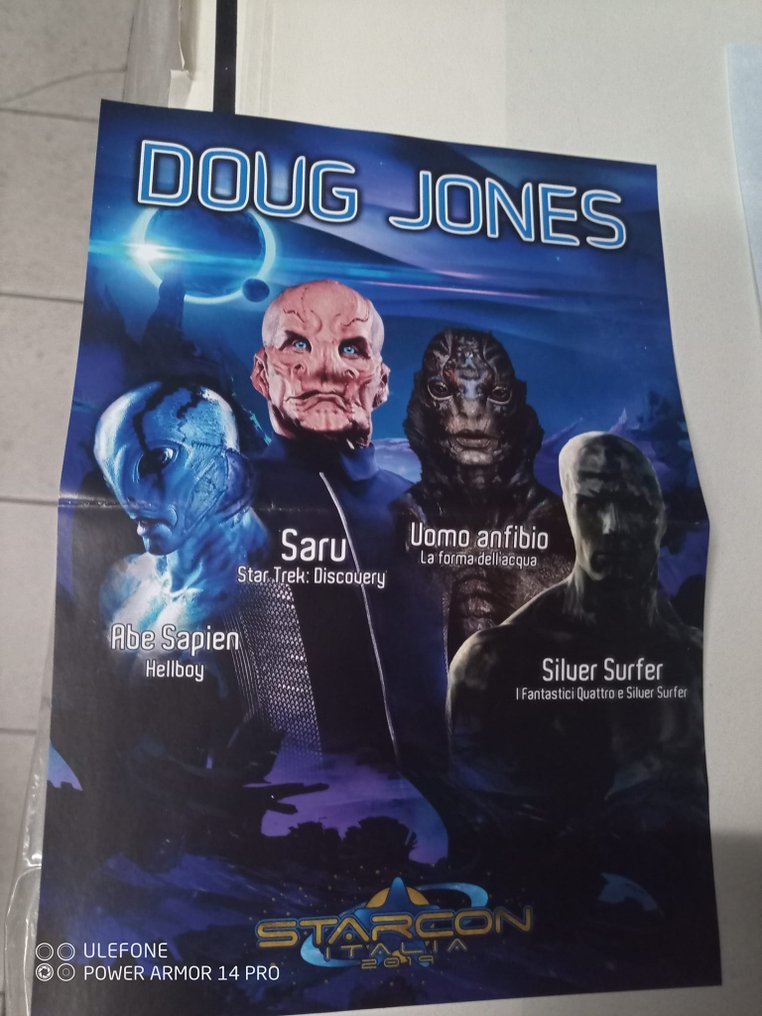 The Shape Of Water - Funko Pop 627 Signed in person by Doug Jones "Amphibian Man - The Shape Of Water" Starcon Italy - Autograph , Funko Pop #3.2