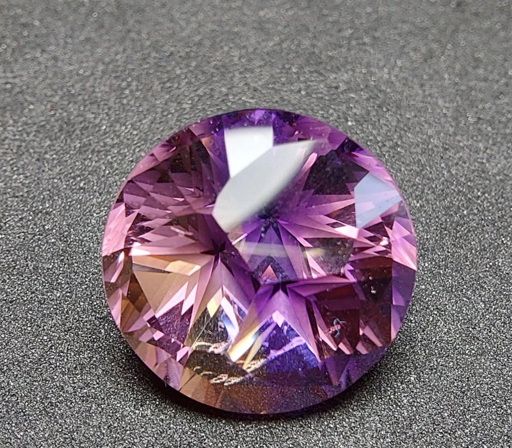 紫黄晶  - 10.91 ct - 西班牙宝石学院（IGE） #2.1