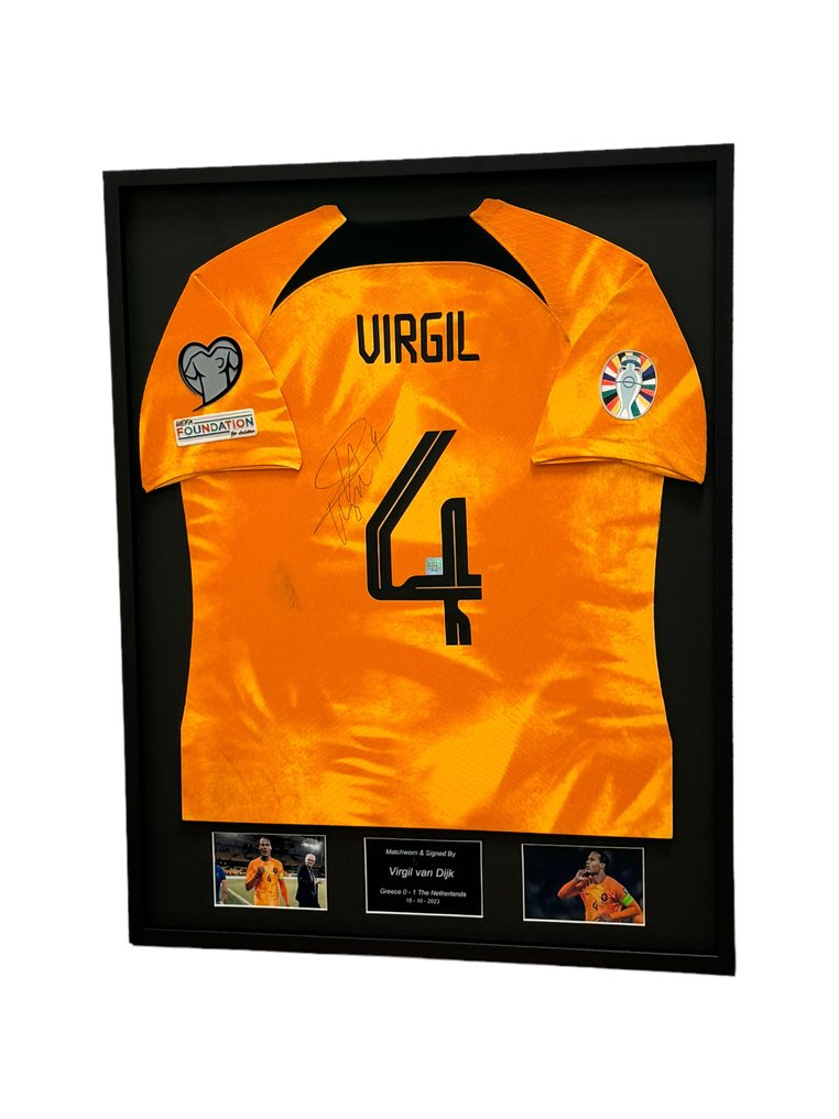 Nederland - Mistrzostwa Świata w piłce nożnej - Virgil Van Dijk - Koszulka piłkarska #1.1