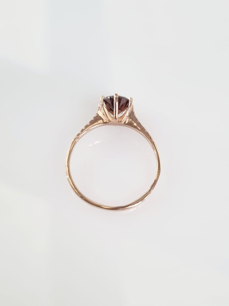 Ring Roségoud Diamant  (Natuurlijk)  #3.1