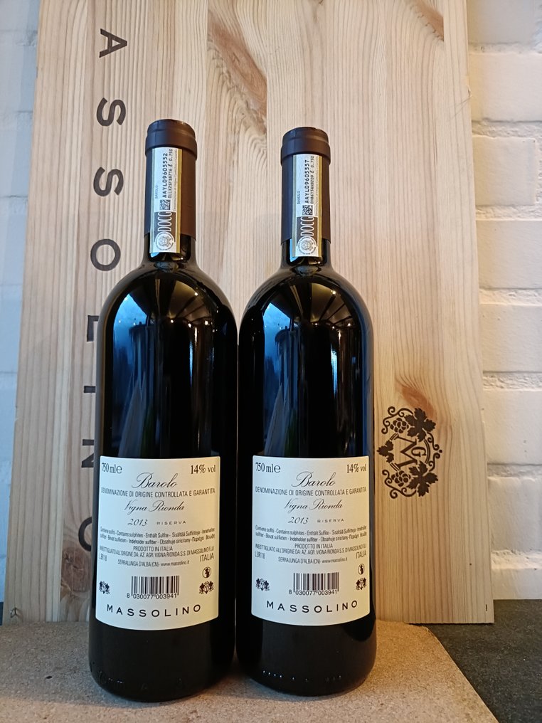 2013 Massolino, Vigna Rionda - Barolo Riserva - 2 Pullot (0.7 L) #3.2