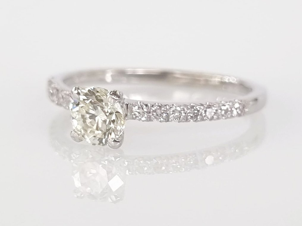 Anel de noivado Diamante  (Natural) - Diamante #2.3