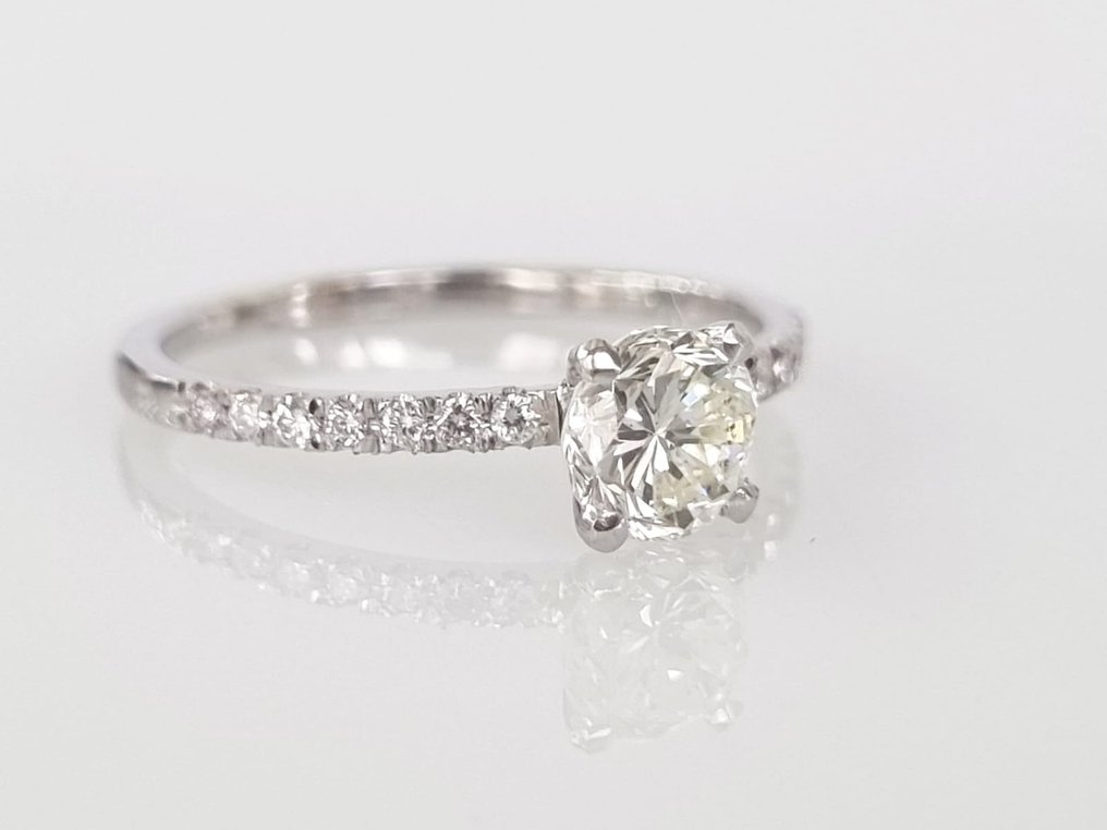 Pierścionek zaręczynowy -  0.85 tw. Diament #2.1