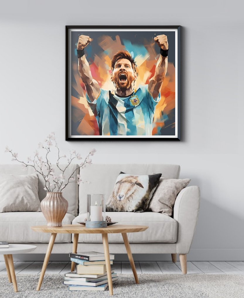 Artwork by Alberto Ricardo (XXI) - Lionel Messi. #2.1