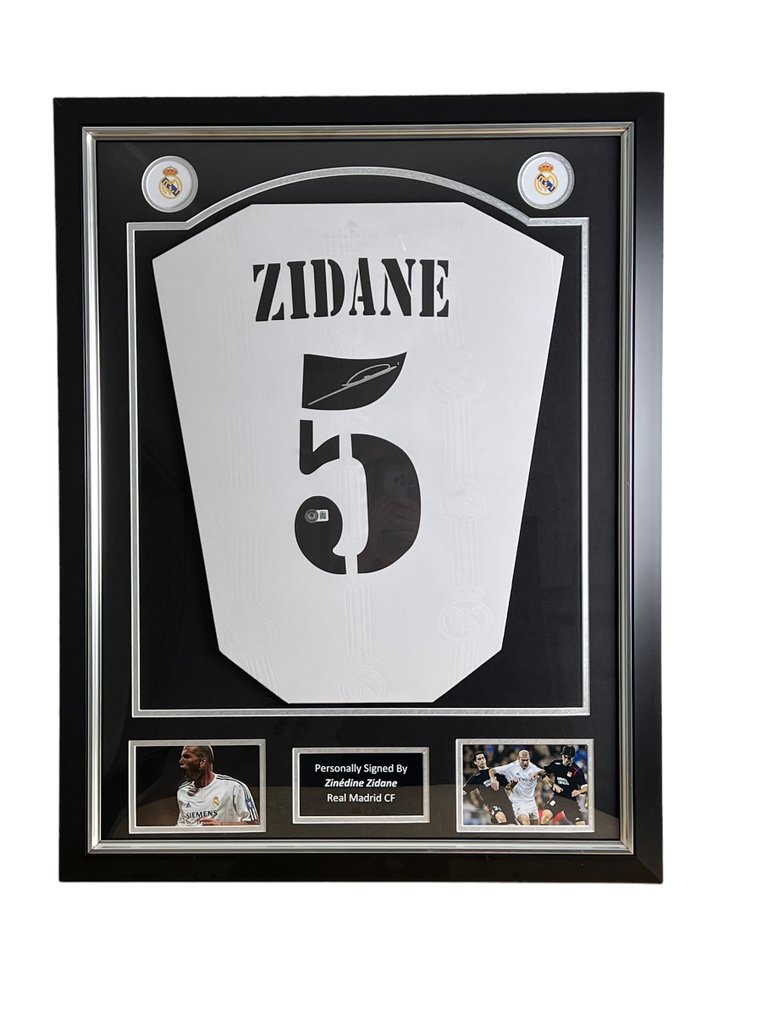 Real Madrid - Europese voetbal competitie - Zinedine Zidane - Voetbalshirt #1.2