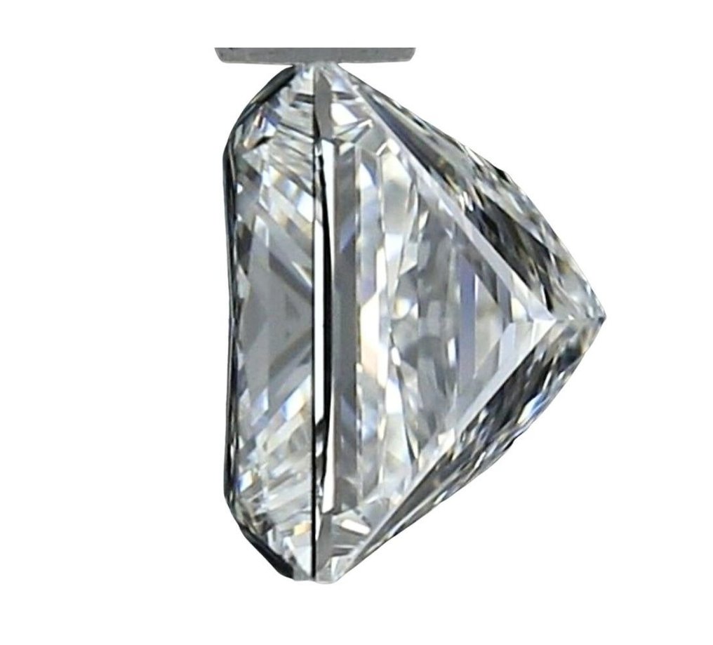 1 pcs Diamante  (Naturale)  - 1.51 ct - Quadrato - F - VS1 - Gemological Institute of America (GIA) #3.1