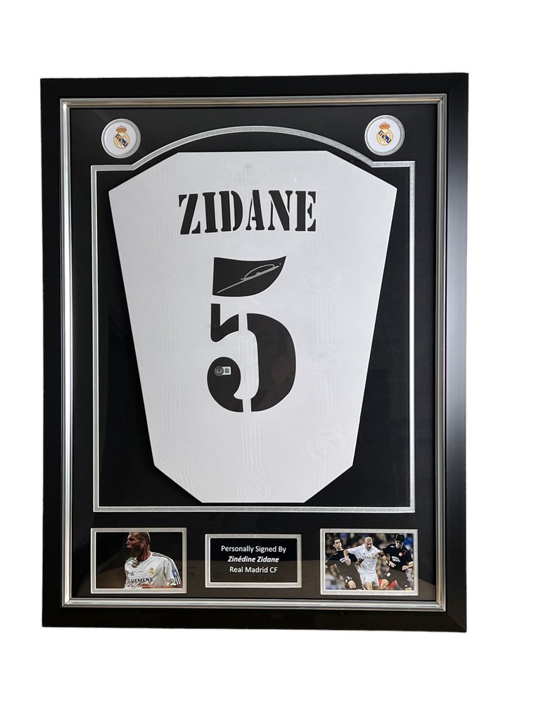 Real Madrid - Europese voetbal competitie - Zinedine Zidane - Voetbalshirt #1.1