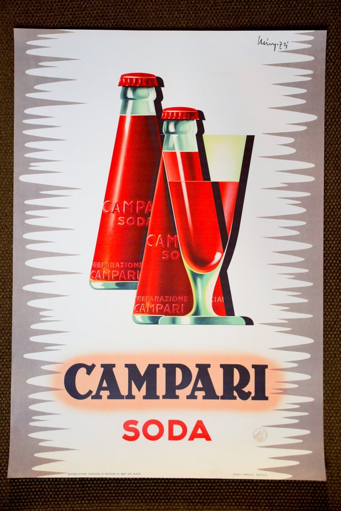 Studio Mingozzi - Campari soda (1950's) - Anni ‘80 #1.0
