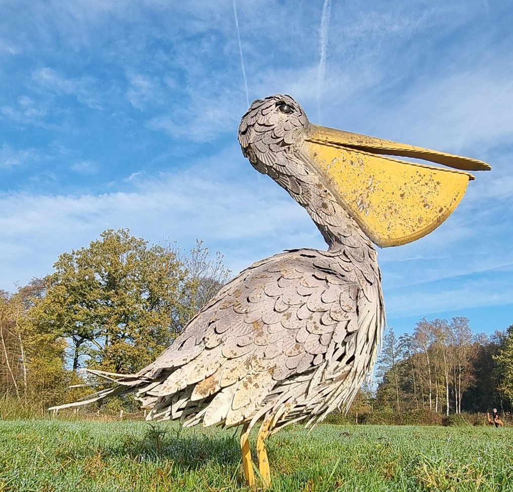 Αγαλματίδιο - Lifelike Pelican XL - Μέταλλο #4.3