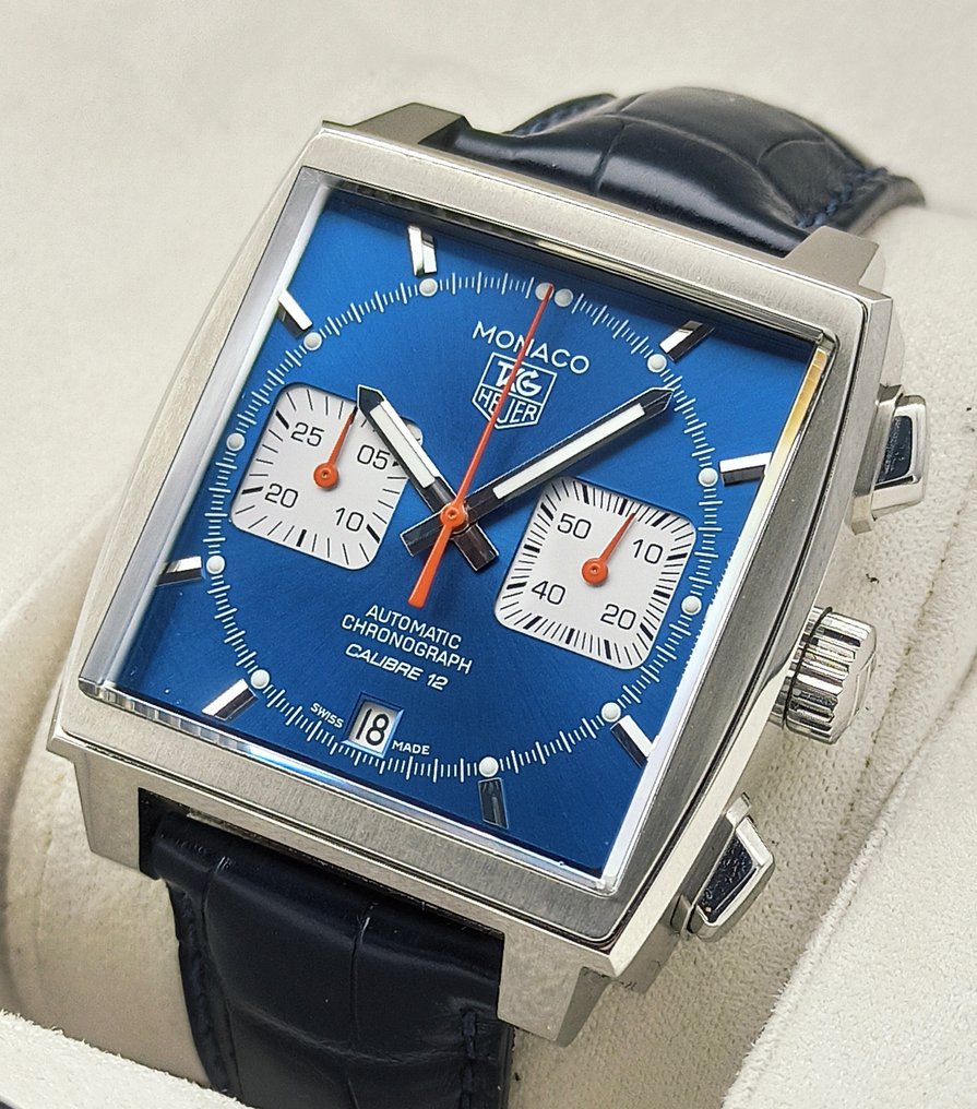 TAG Heuer - Monaco Automatic "Steve McQueen" - CAW2111 - Män - 2010-2020 #3.2